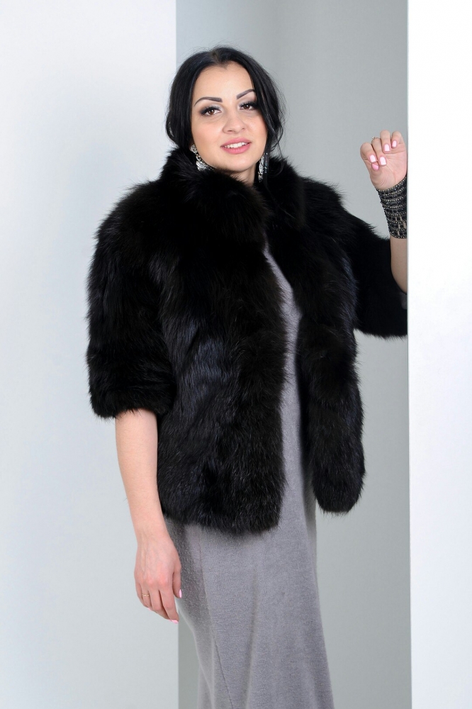 Fur coat from fox "Gerda"