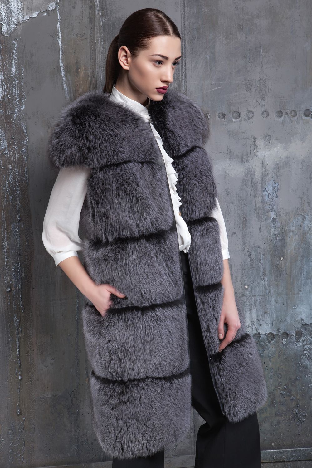 Fur coat  "Shake"