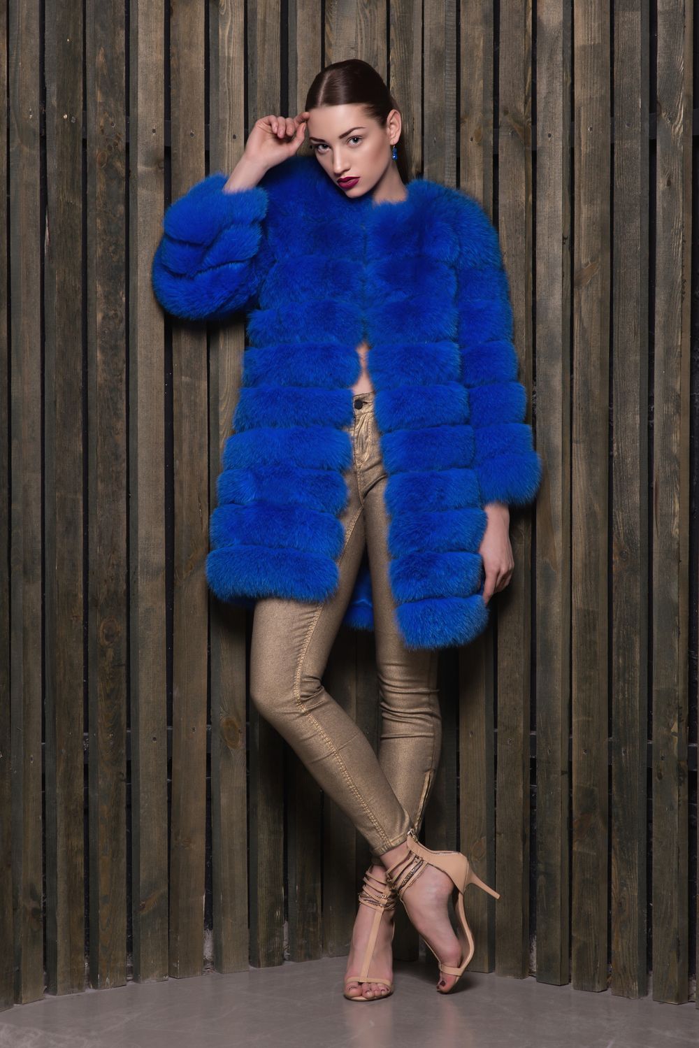 Fur coat "Karinya"
